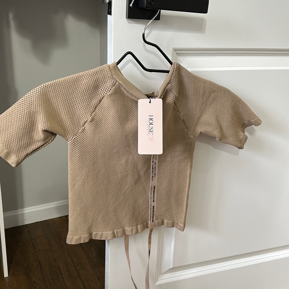 House of CB mesh shirt.